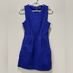 MADEWELL Women’s Cobalt Blue Abroad Dress Size 0